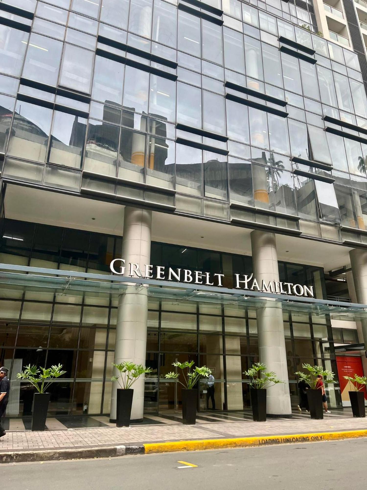 Greenbelt Hamilton Tower 1 Legazpi Makati City Dış mekan fotoğraf